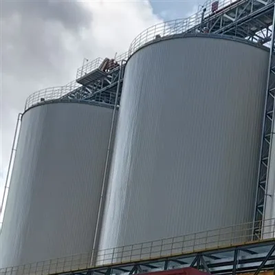 Silos z ravnim dnom